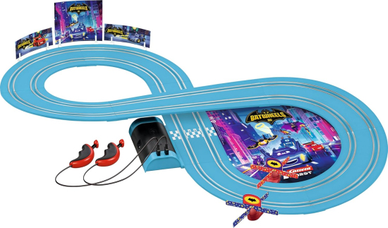 Preview: Carrera FIRST Batwheels Ready to Roll bis 2 Spieler, 2.9m Strecke, analog, ab 3 Jahre